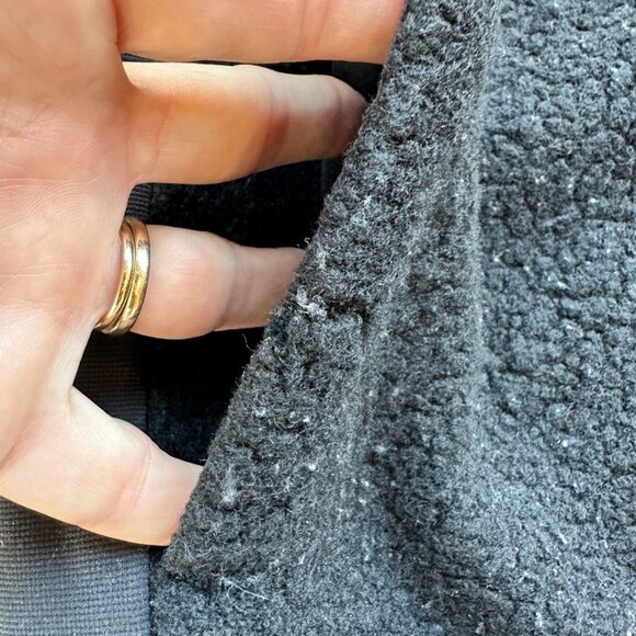 LULULEMON Tundra Trek 1/2 Zip Sherpa Fleece Jacket Coat medium - Picture 8 of 8